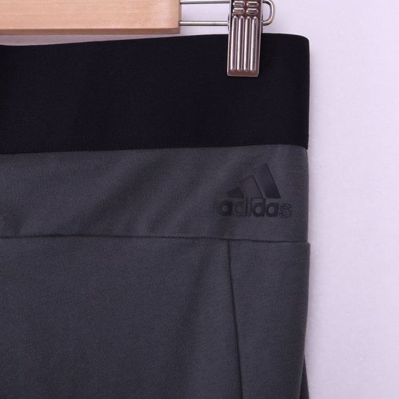 ADIDAS 3 Stripe Green Leggings - Picture 5 of 8